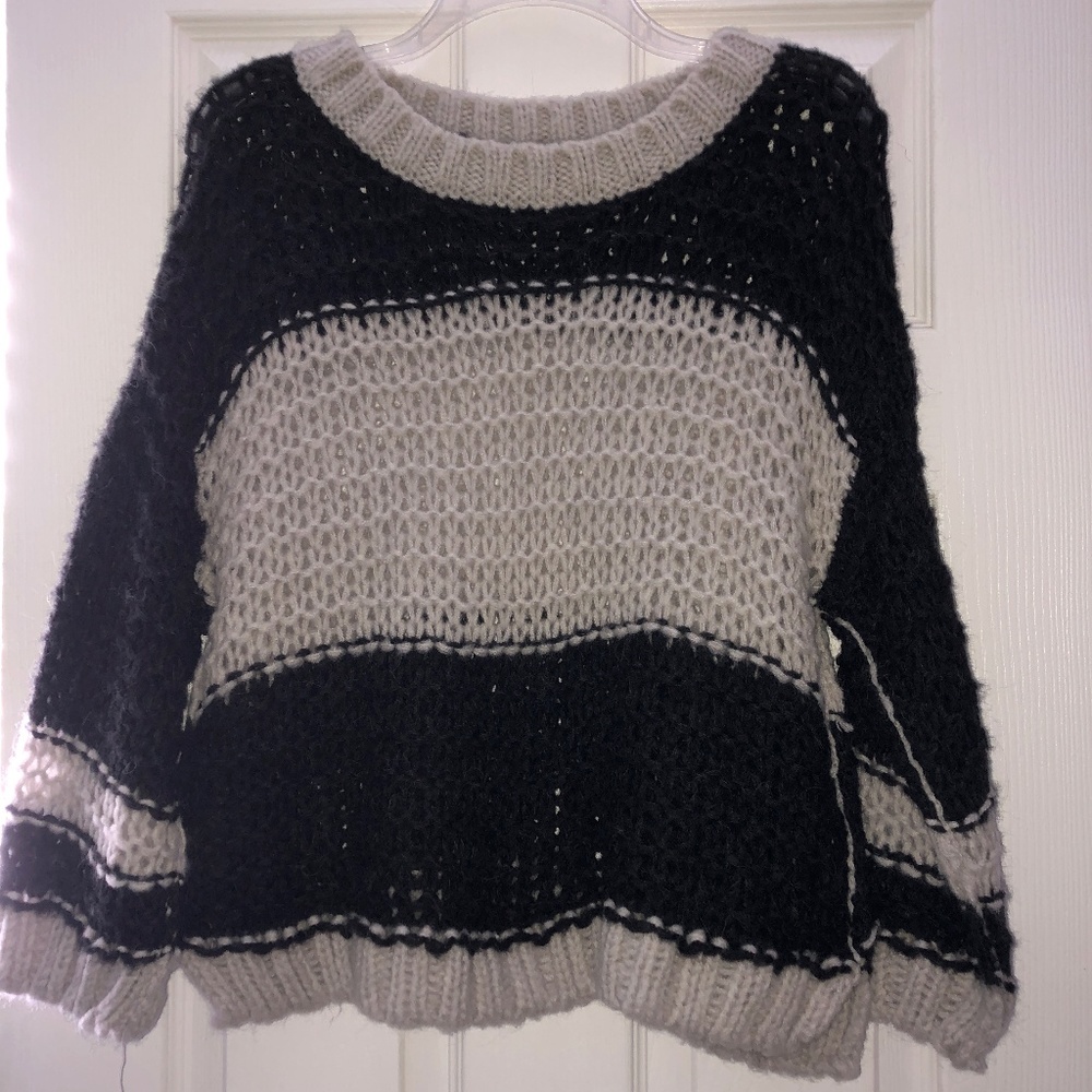 Free People Oversized Knit Sweater - Picture 1 of 2